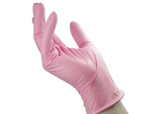 Nitryl handschoenen - Gloves - Pink SMALL